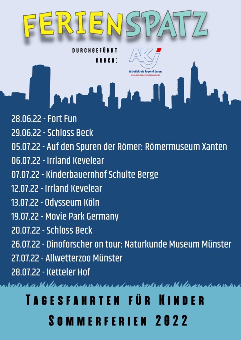 Flyer Ferienspatz Sommer 2022