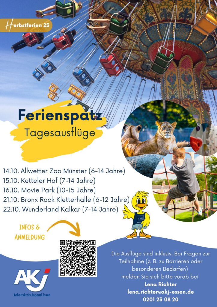 Flyer Ferienspatz Herbstferien 2025
